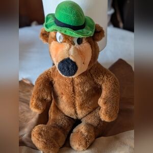 Vintage 1980 Yogi Bear  Plush 15" Hanna Barbera
